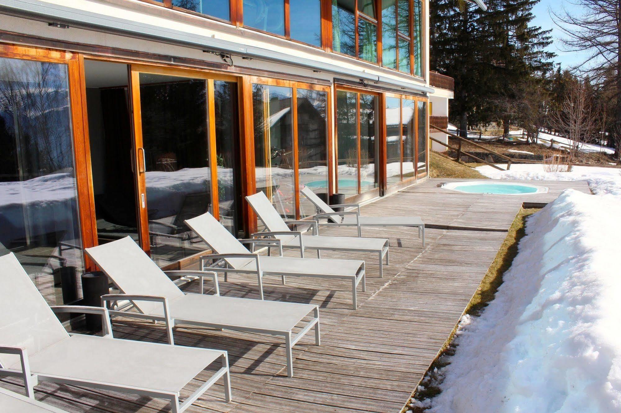 Boutique Hotel Art De Vivre & Spa Crans-Montana Exterior foto